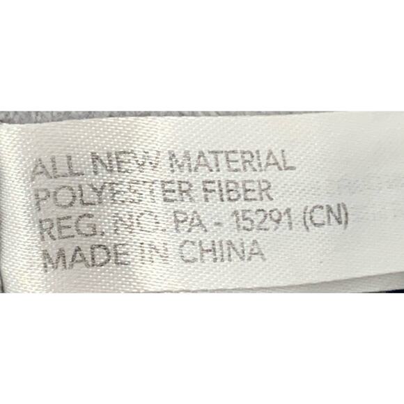 Carters Child Of Mine Lovey Puppy Navy Blue Star Satin Trim Dog Security Blanket - Picture 11 of 14